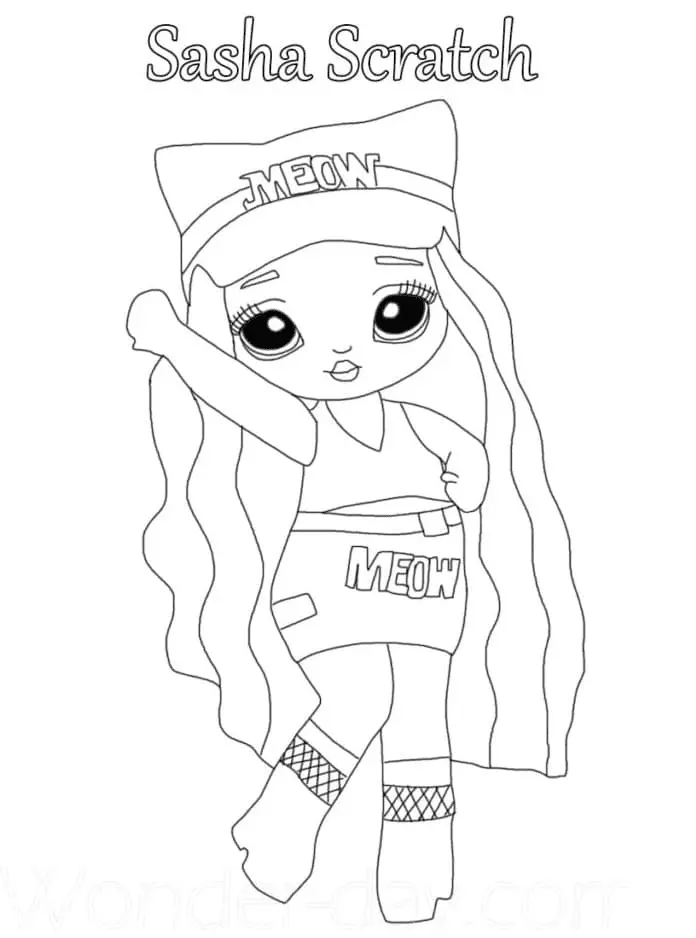Na Na Na Surprise Coloring Pages 6