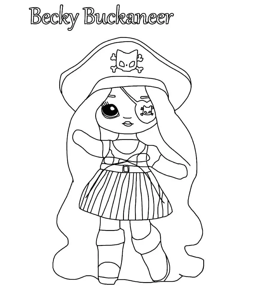 Na Na Na Surprise Coloring Pages 7