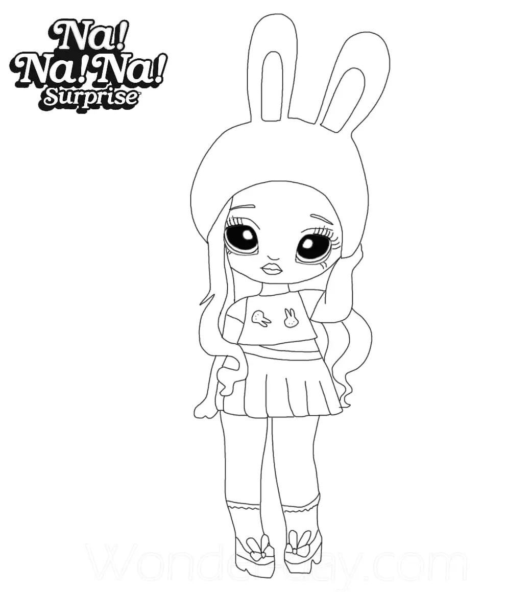 Na Na Na Surprise Coloring Pages 8