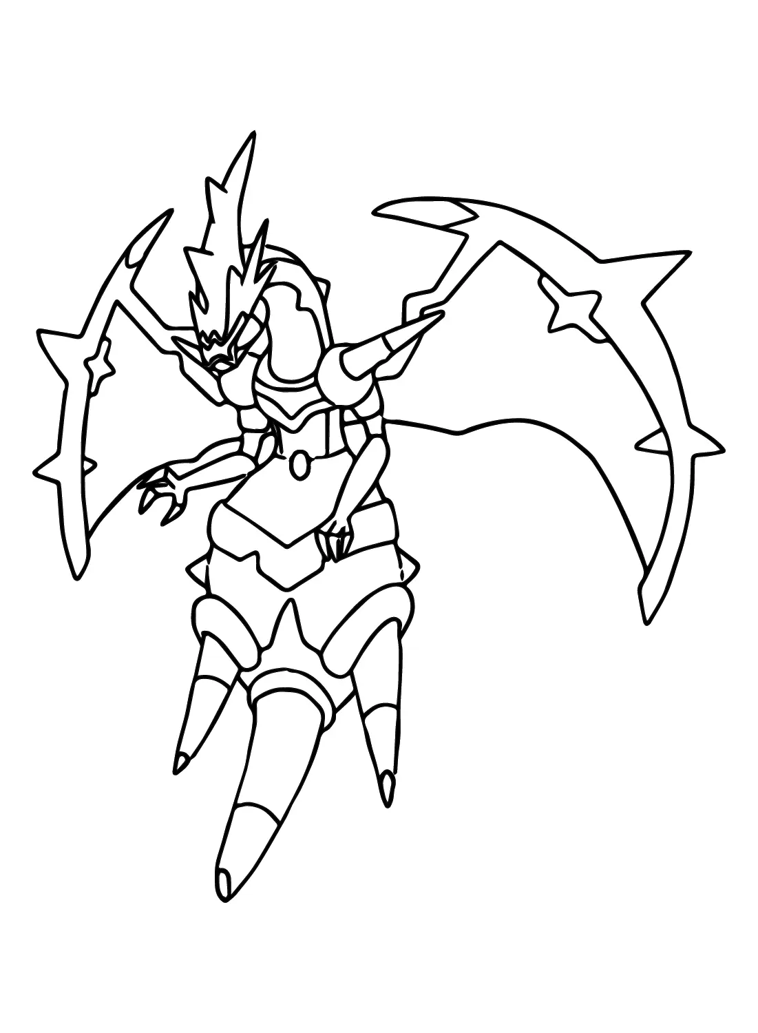 Naganadel Coloring Pages 10