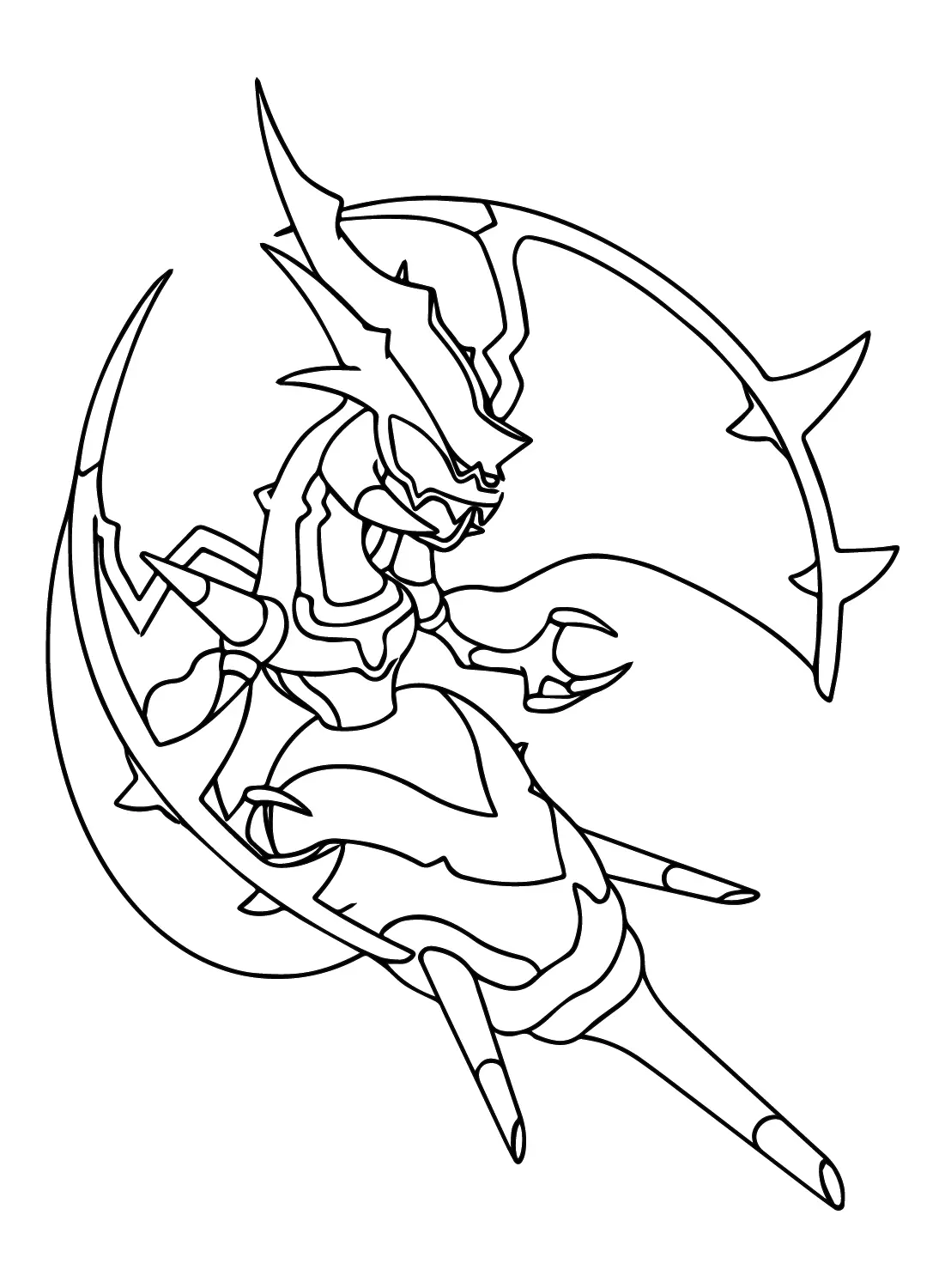 Naganadel Coloring Pages 17