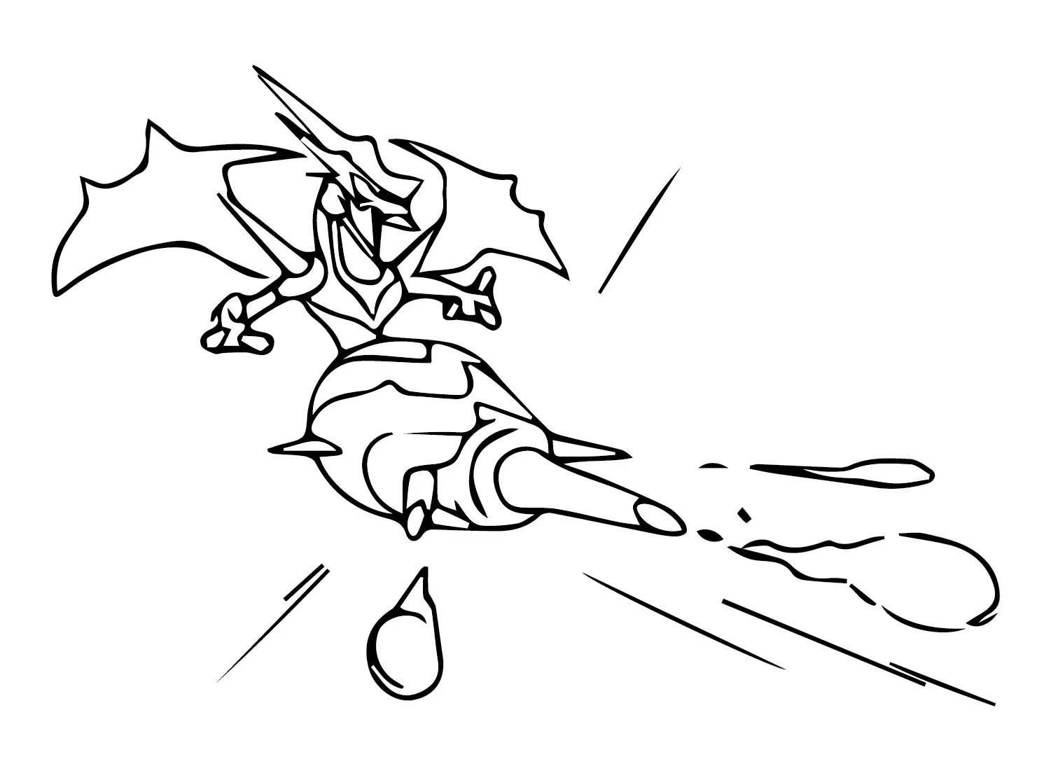 Naganadel Coloring Pages 19