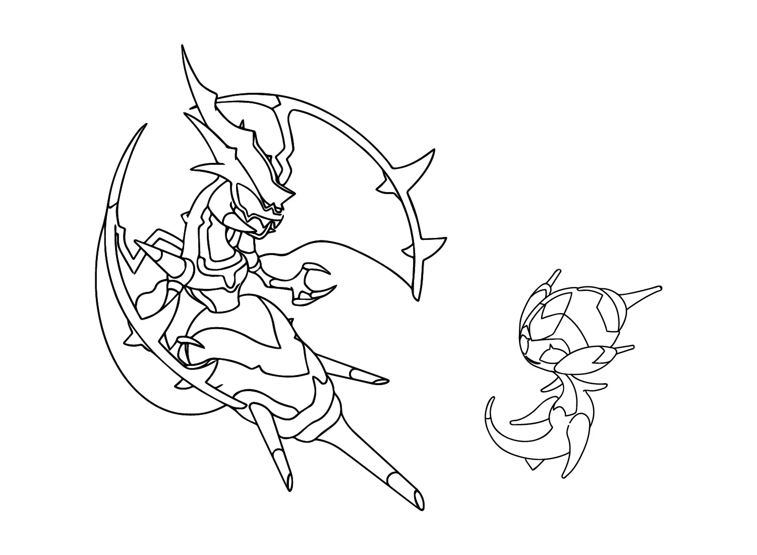 Naganadel Coloring Pages 3