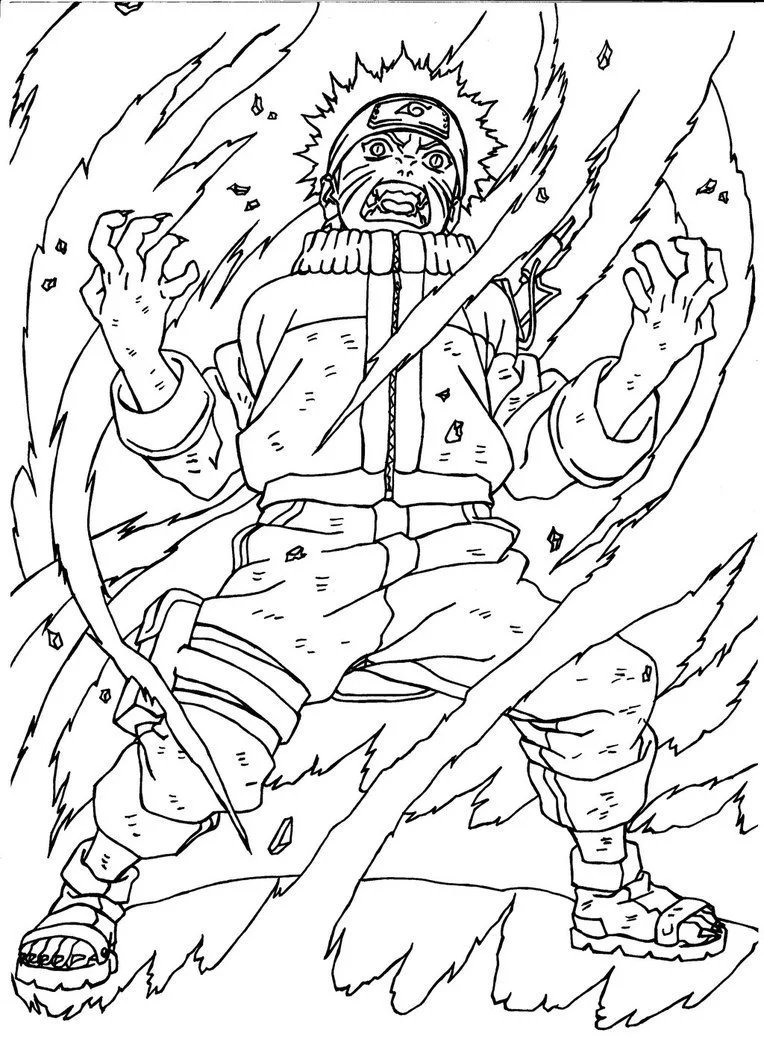 Naruto Ausmalbilder 12