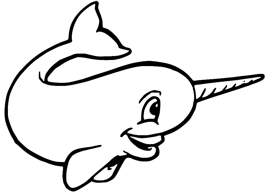 Narwhal Coloring Pages 60