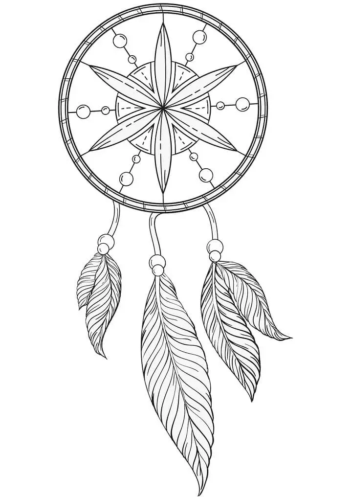 Desenhos de Nativos Americanos Para Colorir 4