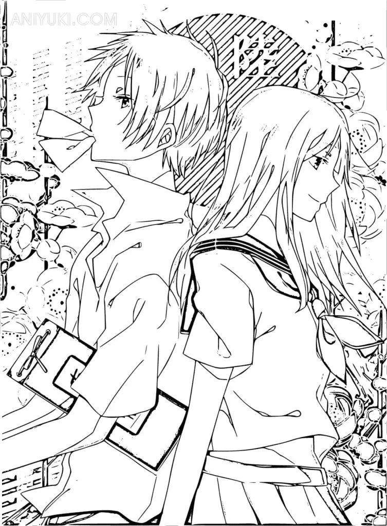 Natsume Yuujinchou Coloring Pages 11