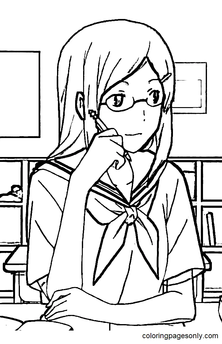 Natsume Yuujinchou Coloring Pages 15