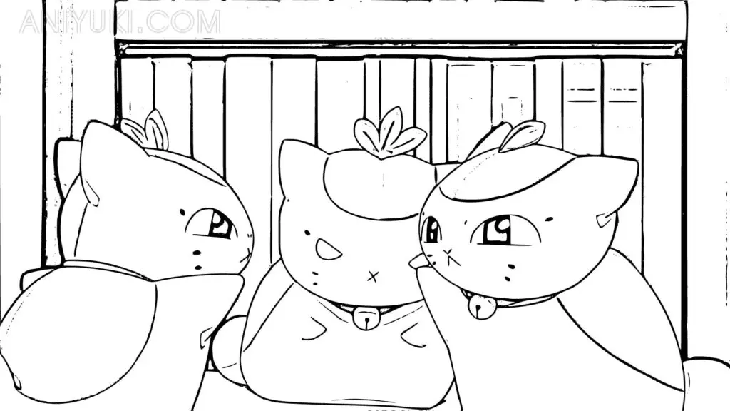 Natsume Yuujinchou Coloring Pages 17