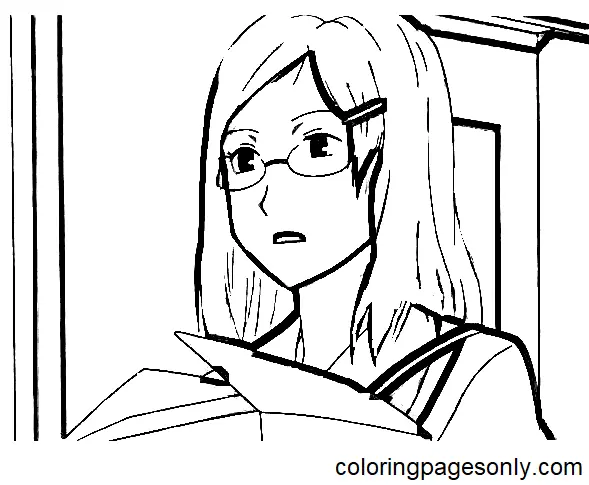 Natsume Yuujinchou Coloring Pages 39