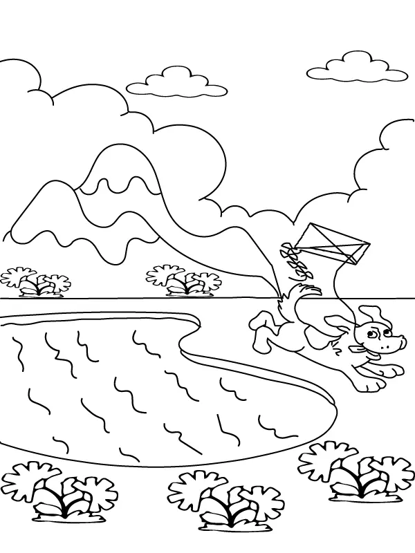 Paisajes Naturales Para Colorear 1
