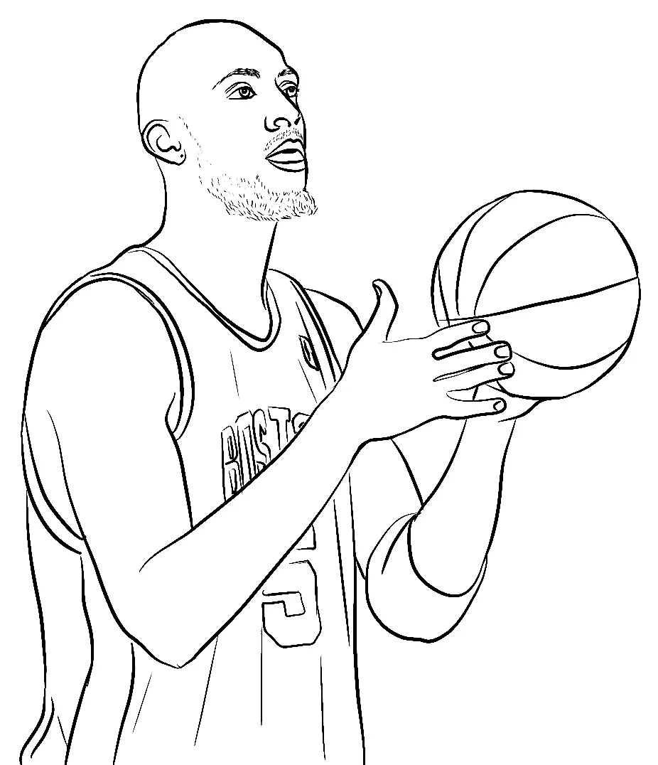 NBA Ausmalbilder 34