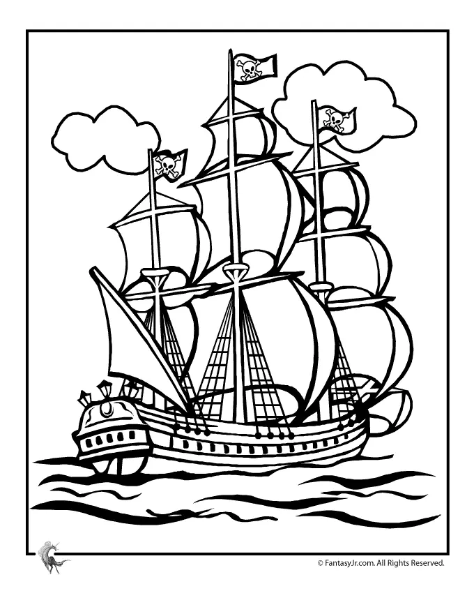 Desenhos de Colar Para Colorir 26