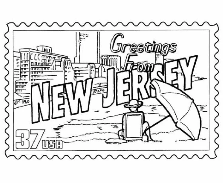 New Jersey Coloring Pages 13