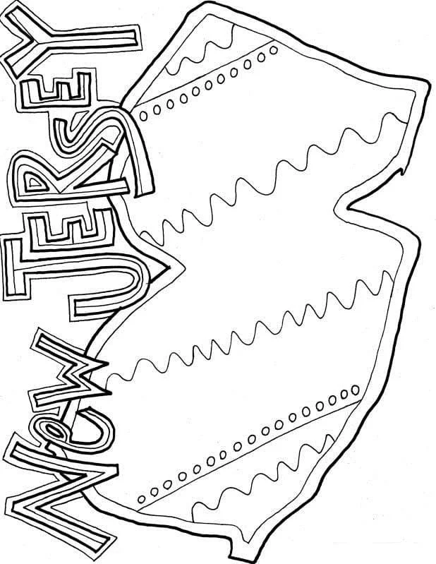 New Jersey Coloring Pages 16
