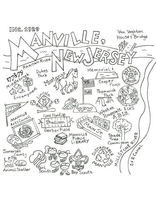 New Jersey Coloring Pages 22
