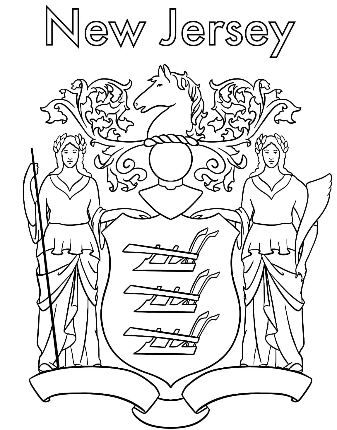 New Jersey Coloring Pages 29