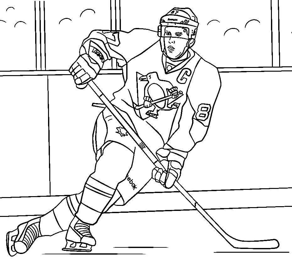 Desenhos de Nhl Para Colorir 5