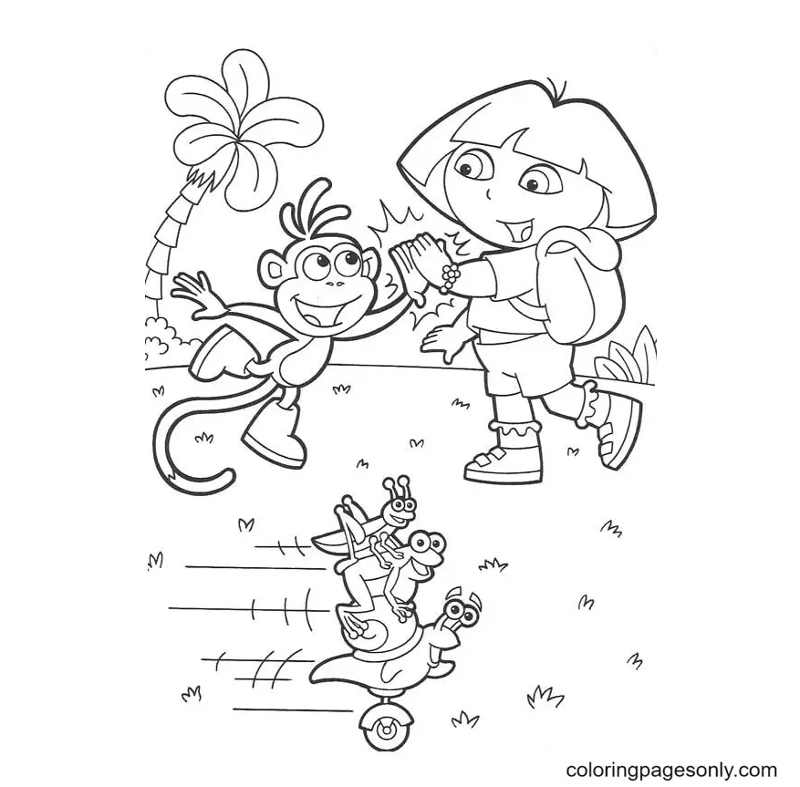Nick Jr Para Colorear
