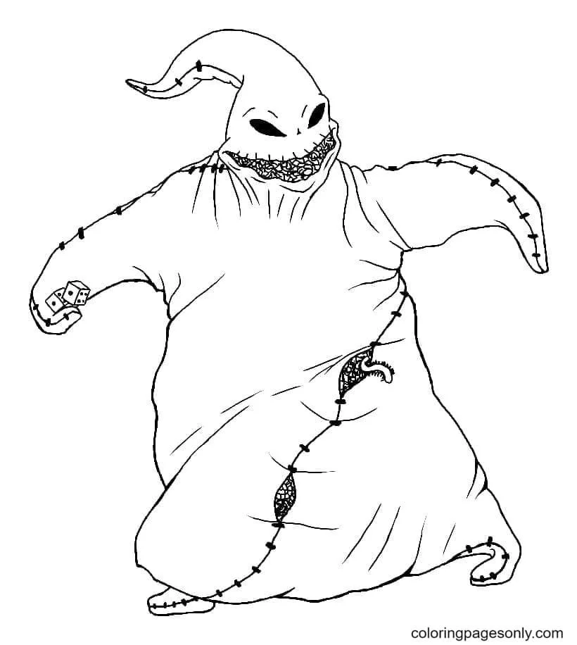 Nightmare Before Christmas Ausmalbilder 19