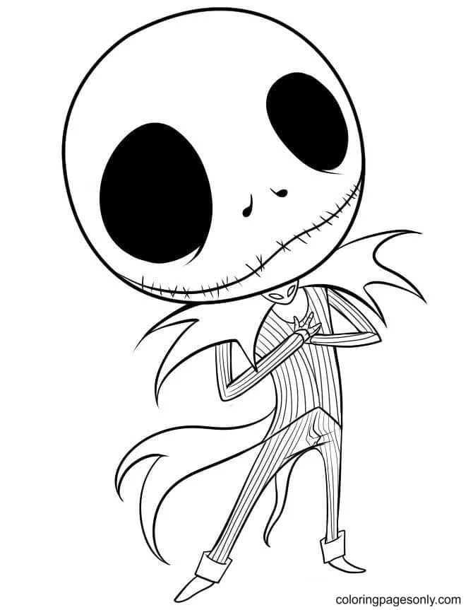 Nightmare Before Christmas Ausmalbilder 5
