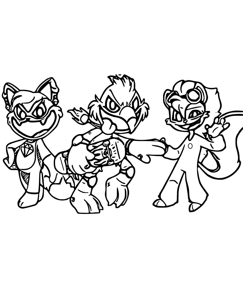 Criaturas do Pesadelo para Colorear 10