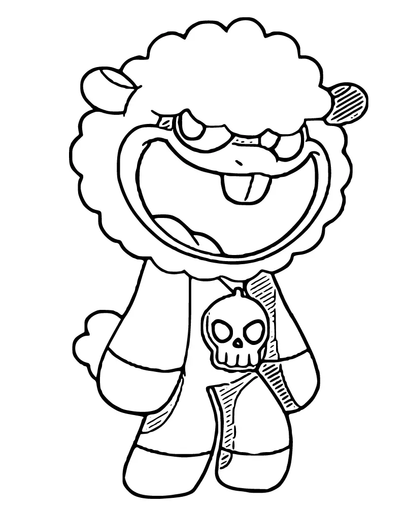 Criaturas do Pesadelo para Colorear 19