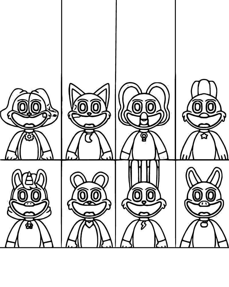 Criaturas do Pesadelo para Colorear 8