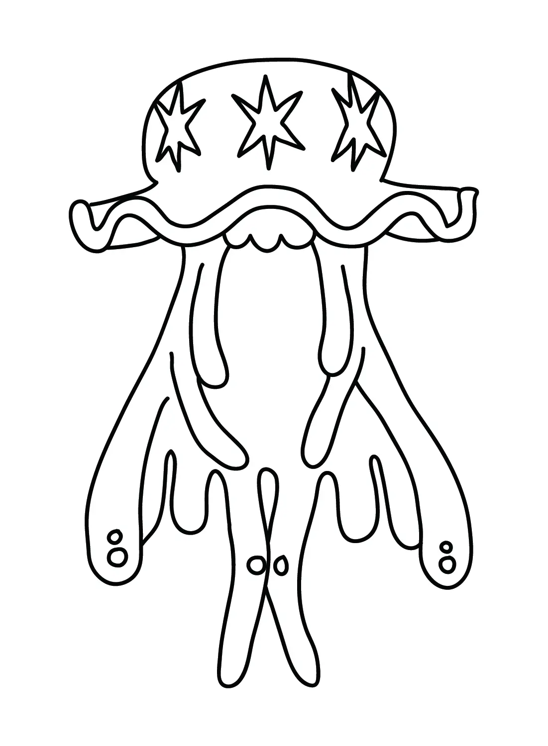 Nihilego Coloring Pages 1