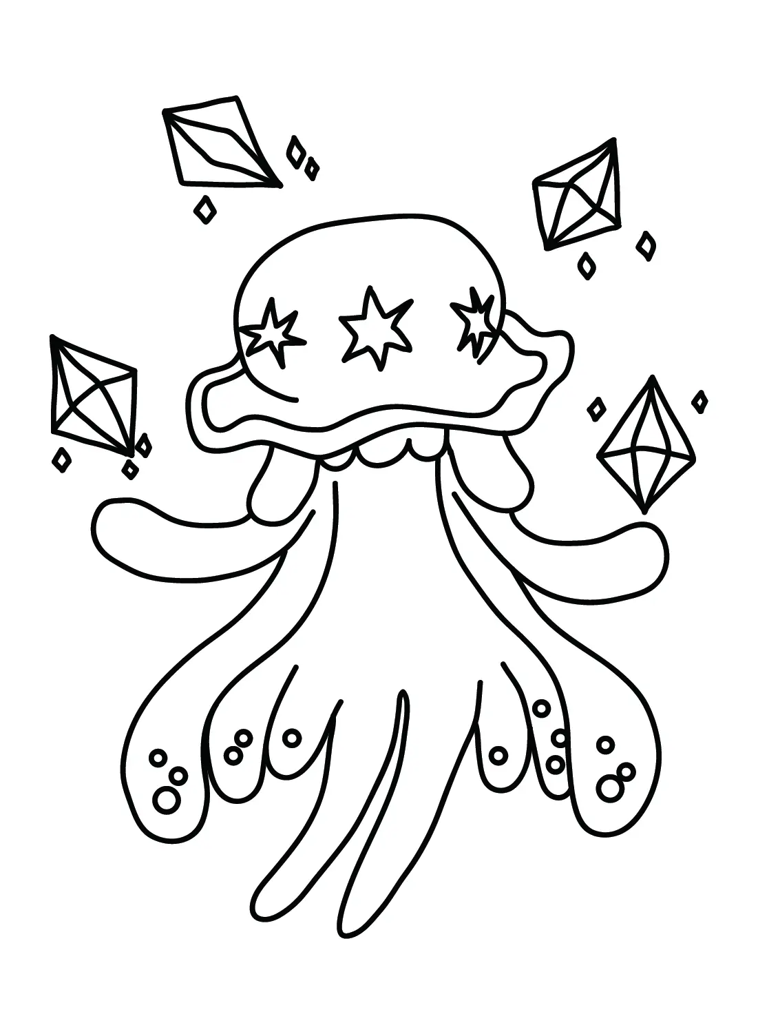 Nihilego Coloring Pages 11