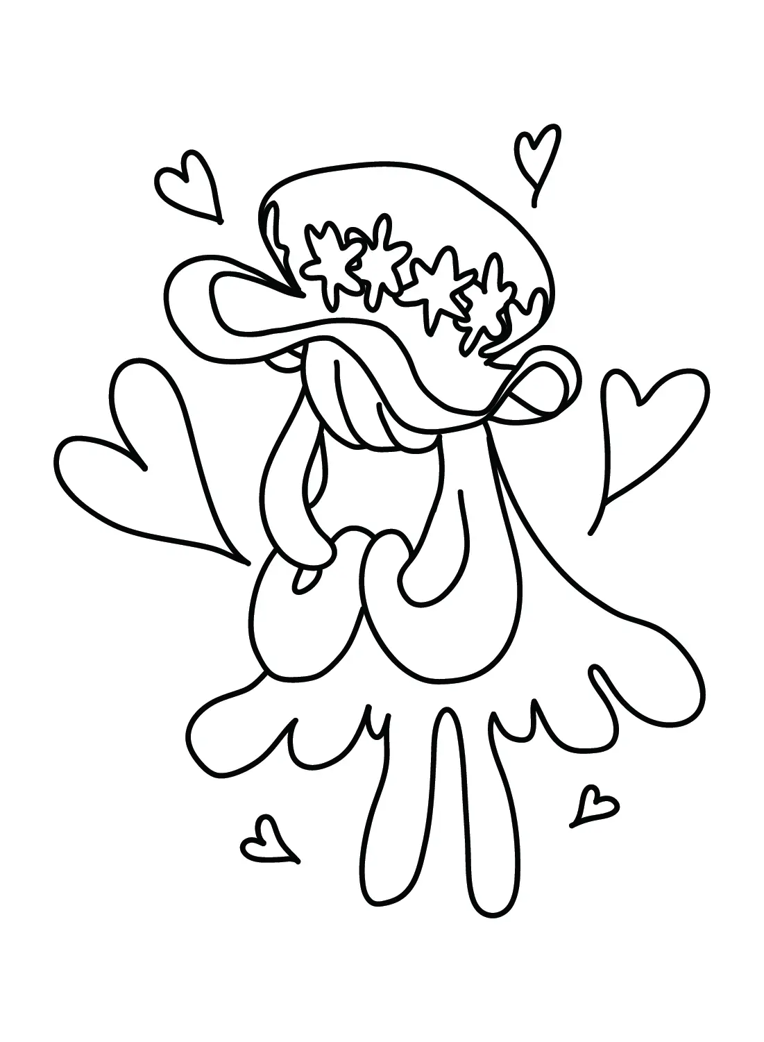 Nihilego Coloring Pages 4