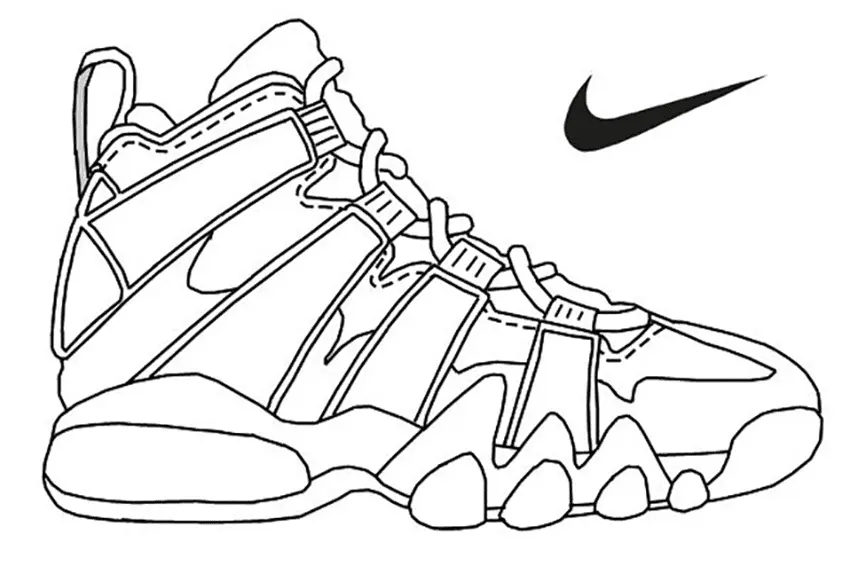Desenhos de Nike Para Colorir 37