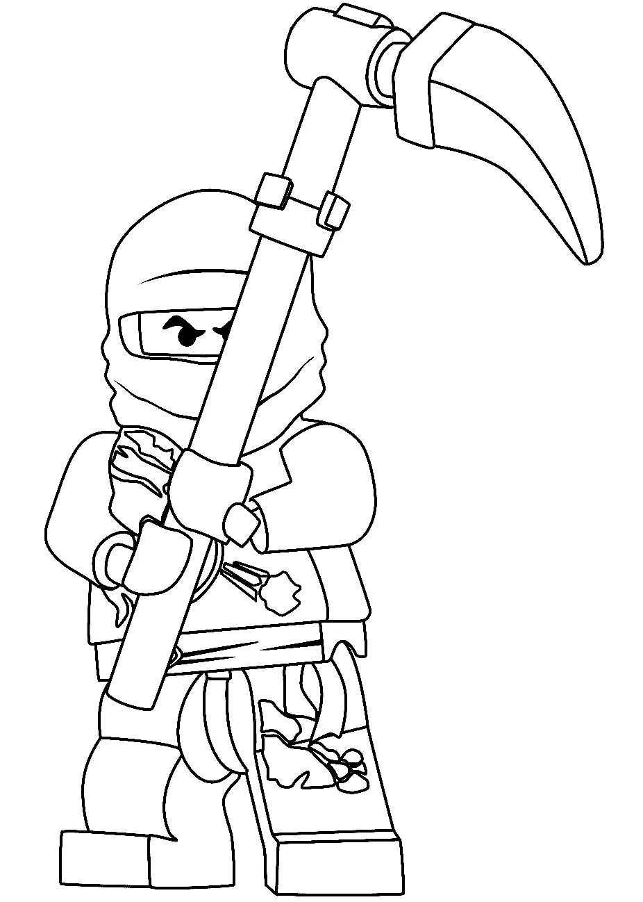 Ninjago Coloring Pages 11