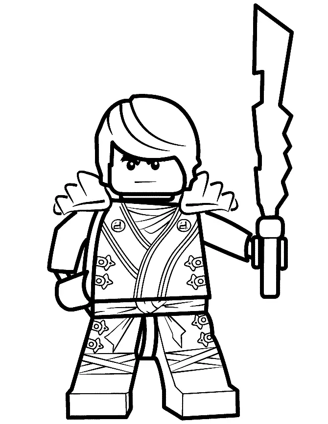 Ninjago Coloring Pages 20