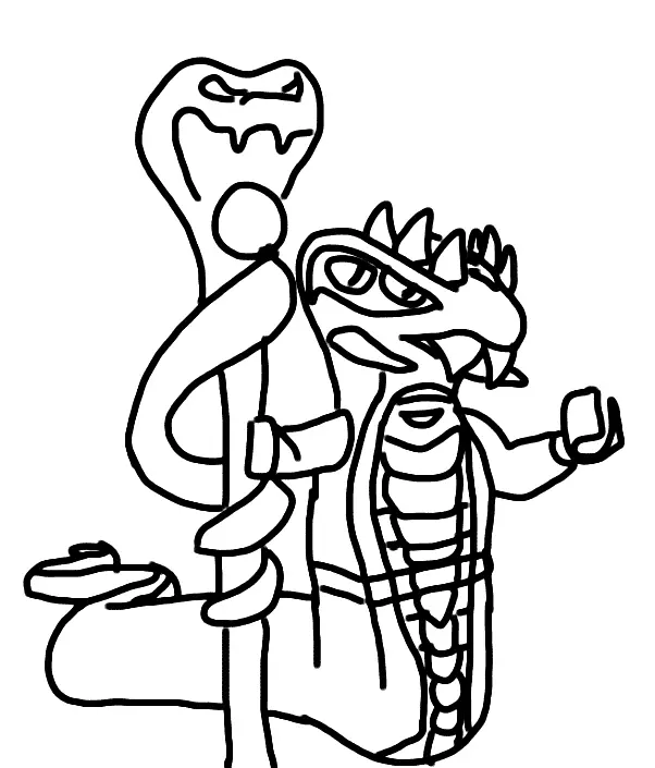 Ninjago Coloring Pages 21