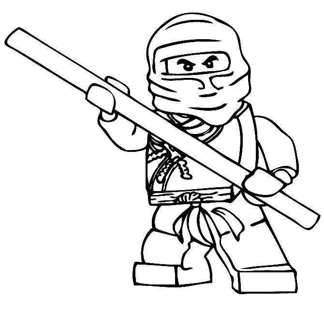 Ninjago Coloring Pages 22