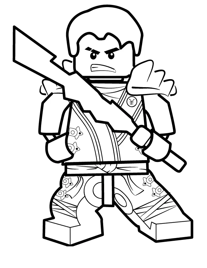 Ninjago Coloring Pages 27