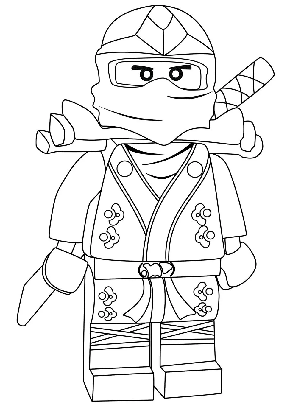 Ninjago Coloring Pages 3