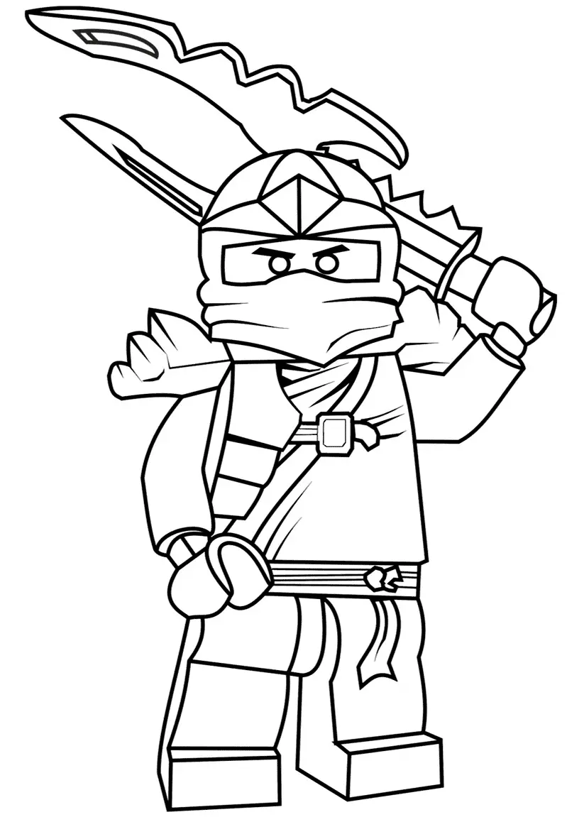 Ninjago Coloring Pages 32