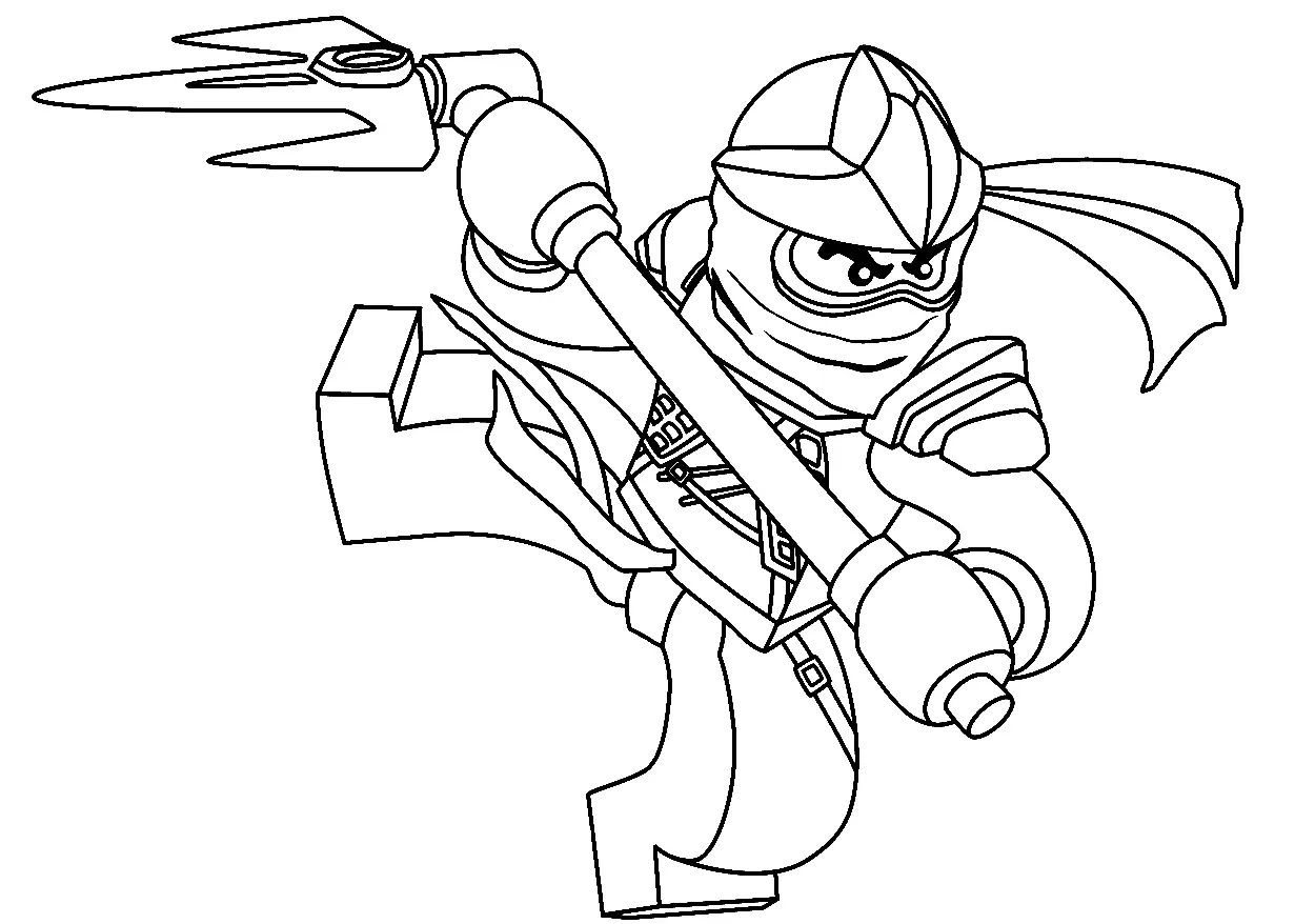 Ninjago Coloring Pages 33