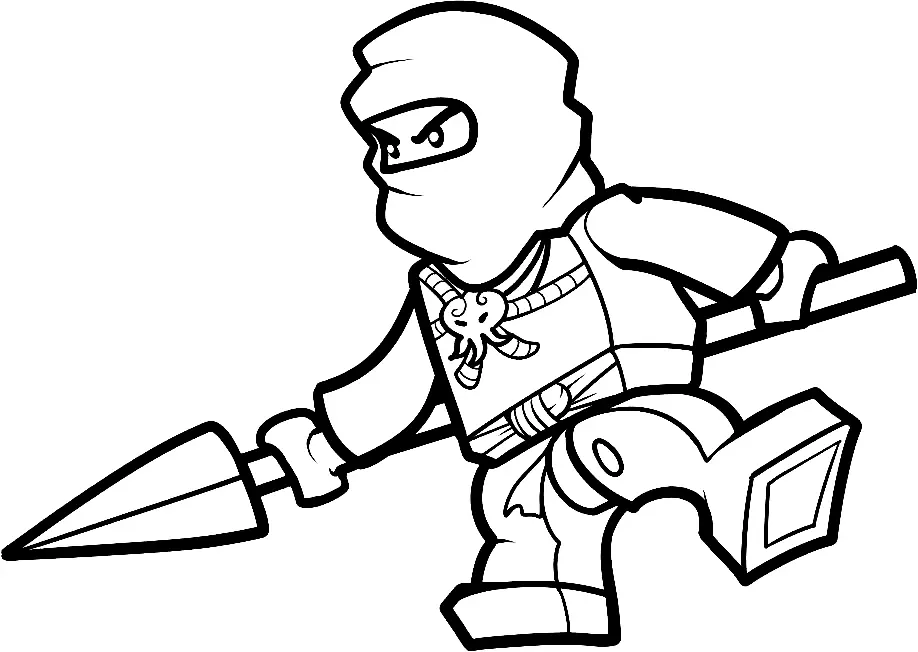 Ninjago Coloring Pages 35