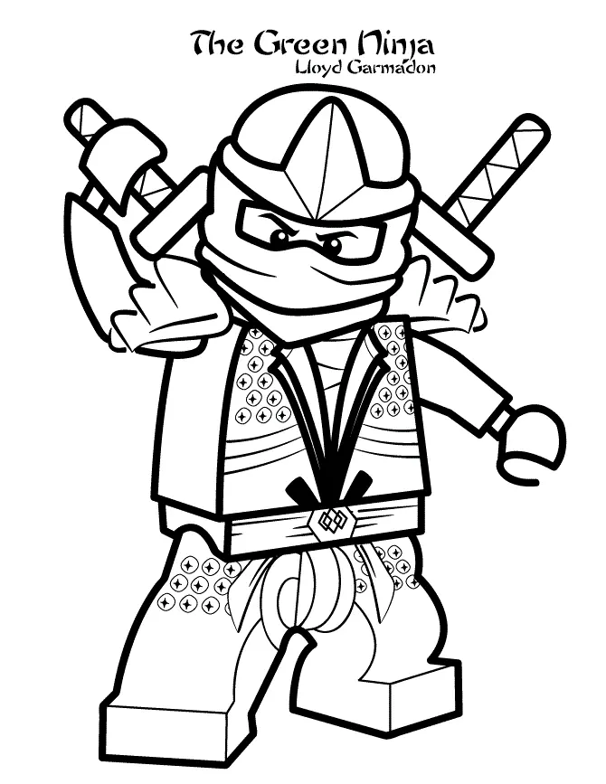 Ninjago Coloring Pages 39