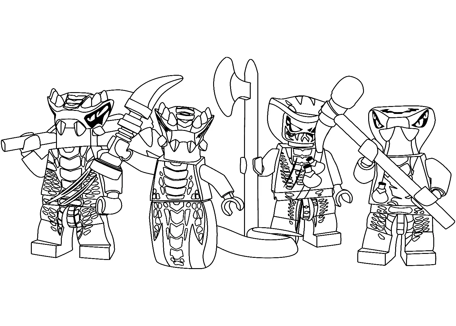 Ninjago Coloring Pages 40