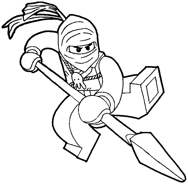 Ninjago Coloring Pages 42