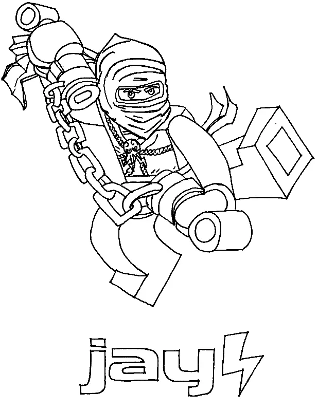 Ninjago Coloring Pages 45