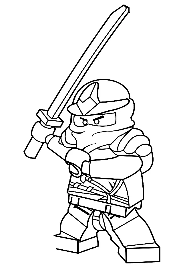 Ninjago Coloring Pages 46