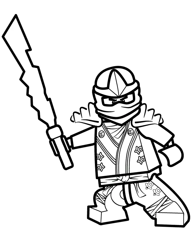 Ninjago Coloring Pages 50