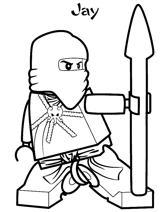 Ninjago Coloring Pages 52
