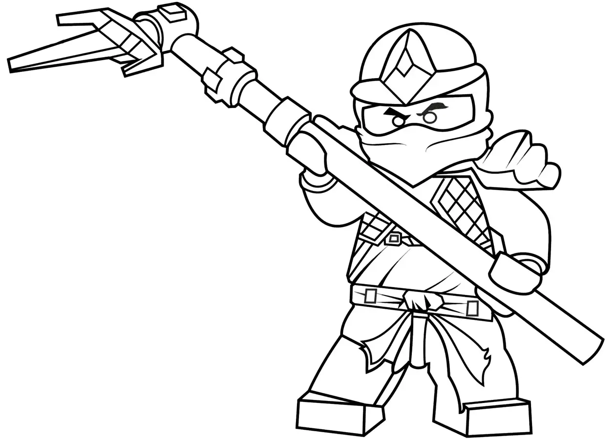 Ninjago Coloring Pages 54