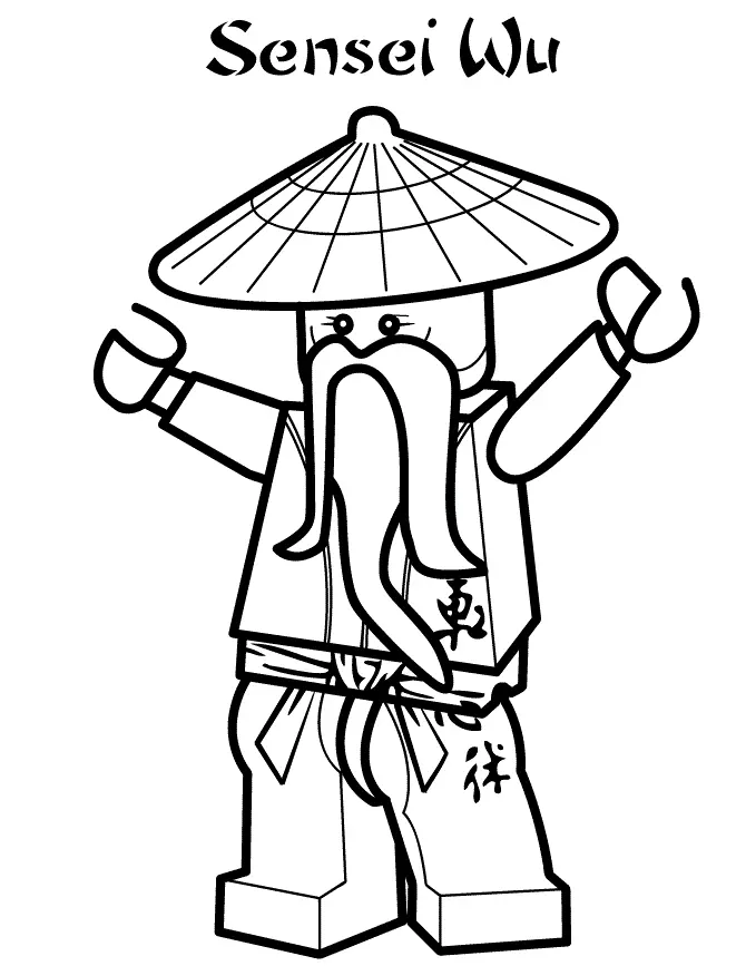 Ninjago Coloring Pages 55